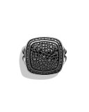 Ring with Black Diamonds, 14mm