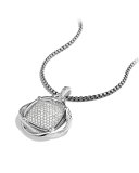 20mm Pave Diamond Infinity Enhancer