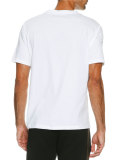 5-Bar Graphic T-Shirt, White/Black