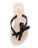 Harmonic II Bow Jelly Sandal, Black/Pink, Youth