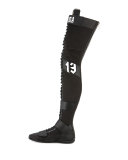 Eskiva Over-the-Knee Boxing Boot, Black