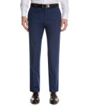 Marlo O Heiron Wool Suit Pants, Blue