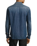Somerford Denim Shirt, Indigo