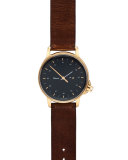 M12 Navy Gold Watch