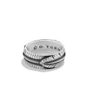 Frontier Feather Band Ring, Size 9