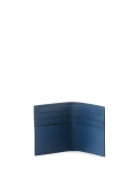 Saffiano Corner Logo Wallet