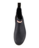 Dark-Sole Chelsea Boot, Dark Blue