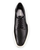 Spazzolato Microsole Lace-Up