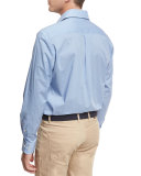 Cape Dotted Shirt, Pier Blue