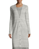 Fisher Project Ribbed Long Cardigan 