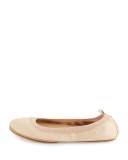 Samara 2.0 Packable Ballerina Flat, Flesh