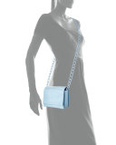 Gio Crocodile Chain Crossbody Bag