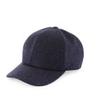Wool Baseball Hat, Navy