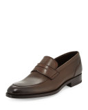 Calfskin Penny Loafer, Brown