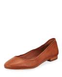 Gloria Soft Leather Ballerina Flat