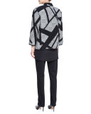 Intersection Houndstooth Boxy Jacket 