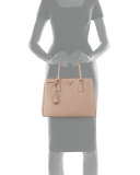 Saffiano Small Gardener's Tote Bag, Blush (Cammeo)