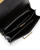 Cahier Notebook Shoulder Bag, Black/White (Nero+Bianco)