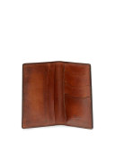 Scritto Bi-Fold Card Case, Brown 