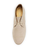 Suede Espadrille Chukka Boot, Quarzo