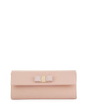 Miss Vara Saffiano Clutch Bag, Bonbon