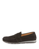 Alan Suede Slip-On Loafer