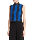 Bonita Colorblock Lace Sleeveless Top