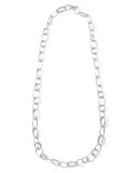 925 Glamazon Oval Link Necklace, 42"
