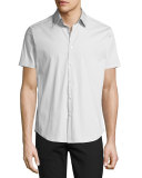 Sylvain Wealth Slim-Fit Short-Sleeve Shirt