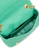 Moto Jacket Shoulder Bag, Green