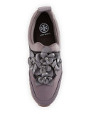 Blossom Neoprene Sneaker, Cloud Gray