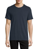 Colorblock Short-Sleeve Jersey Tee, Navy