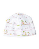 Noah's Ark Printed Pima Bib