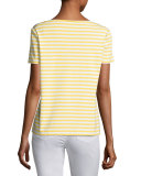 Short-Sleeve Striped Tee