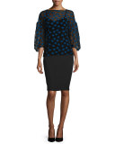 Danielle Pencil Skirt, Black
