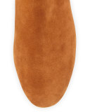 Myth Suede Ankle Boot, Teak