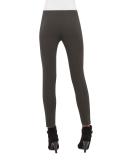 Melissa Techno Slim-Leg Pants, Turtle