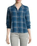 The Workwear Slim Boy Shirt, Abbot Plaid