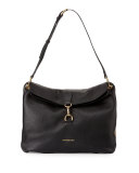 Cornwall Medium Derby Shoulder Bag, Black
