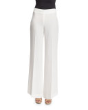 Simmone Admiral Crepe Wide-Leg Pants