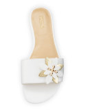 Heidi Floral Flat Slide Sandal