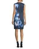 Kelby Sleeveless Sheath Dress, Stargazer