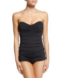 Classic Weave Bandeau Swimdress