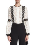 Daisy Bicolor Lace Top