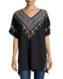Shobah Long French Terry Poncho