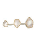 Naomi Two-Finger Pentagonal Ring
