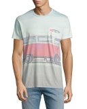 Camper Bus Graphic T-Shirt, Multi