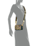 Snapshot Sequined-Camouflage Camera Bag