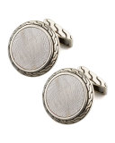 Batu Classic Chain Round Cuff Links 