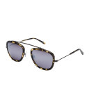 Huey Mirrored Aviator Sunglasses, Caminda